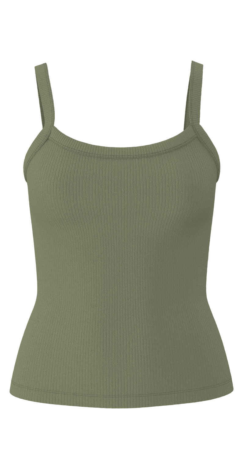 Celica Tank Topp - Grønn/ Olivine